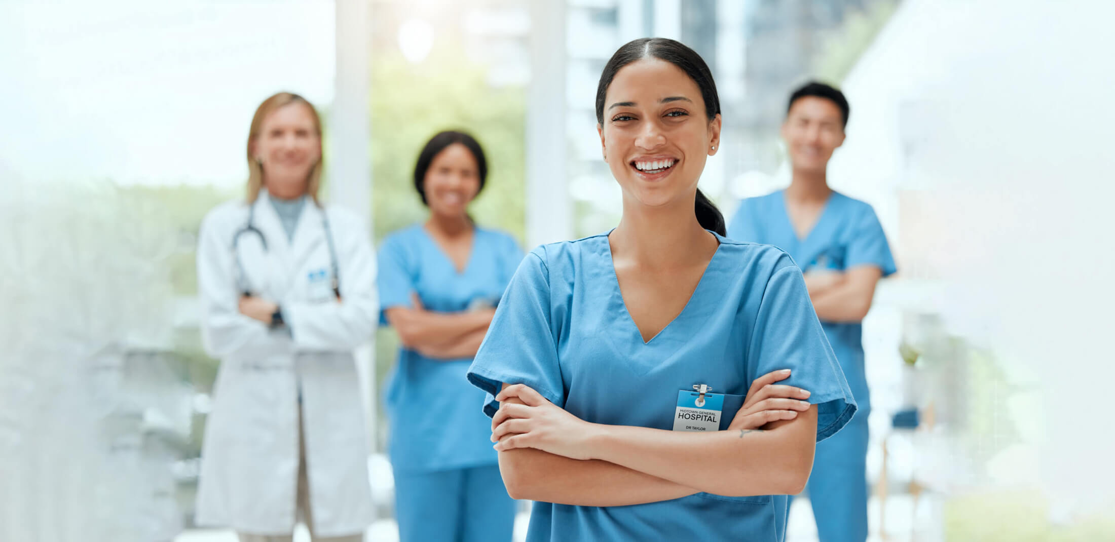 PSW students posing for picture